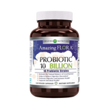 Amazing Flora, Probiotic 10 Billion 10 Probiotic Strains, 120 Capsules