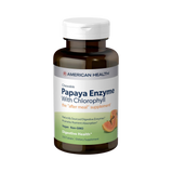 American Health, Papaya Enzyme with Chlorophyll, 250 Tablets