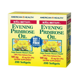 American Health, Evening Primrose Oil, 500 mg, 200x2 Softgels