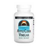 Source Naturals, Apple Cider Vinegar, 500mg, 180 Tablets