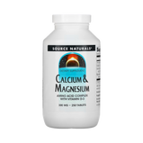 Source Naturals, Calcium &  Magnesium, 250 Tablets